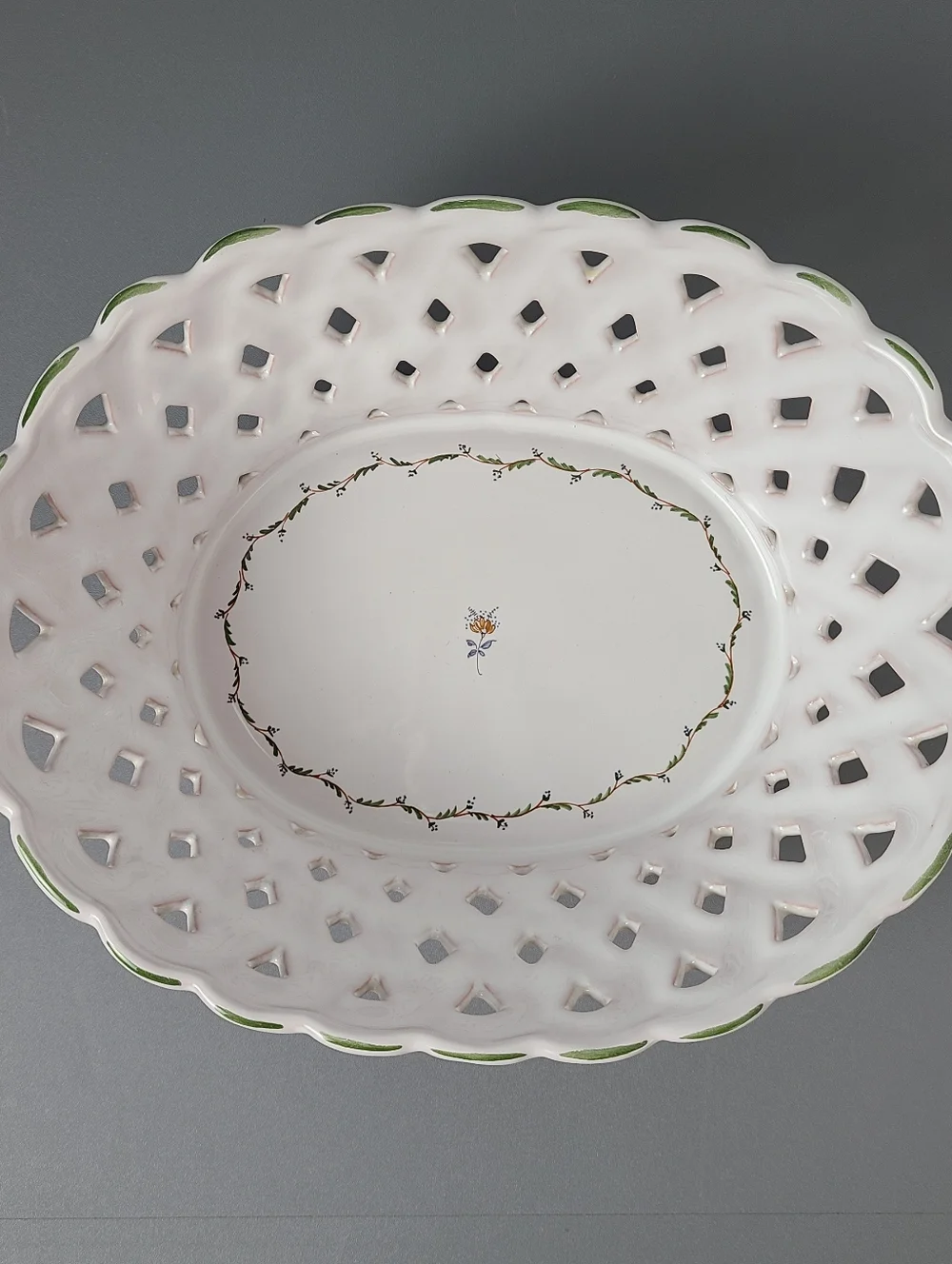 Atelier de Segries Moustiers France Vintage Bread Bowl